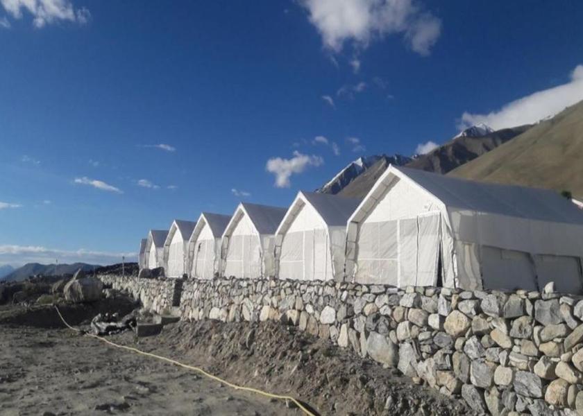 Ladakh Pangong Hotel Exterior