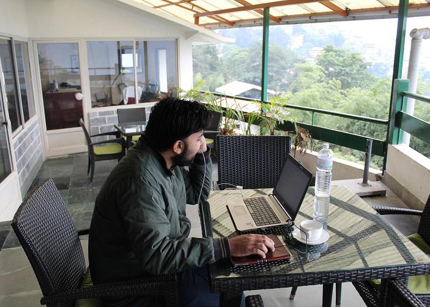 Sikkim Gangtok Balcony/terrace