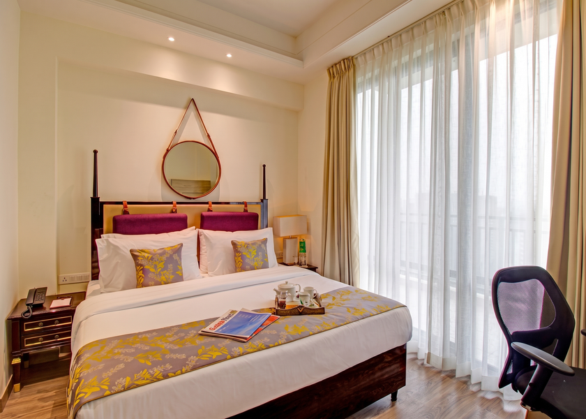 Haryana Gurugram Deluxe Suite with Living Room, with Complimentary Hi-Tea & 1 Pint of Beer