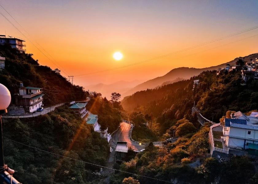 Uttarakhand Mussoorie Hotel View
