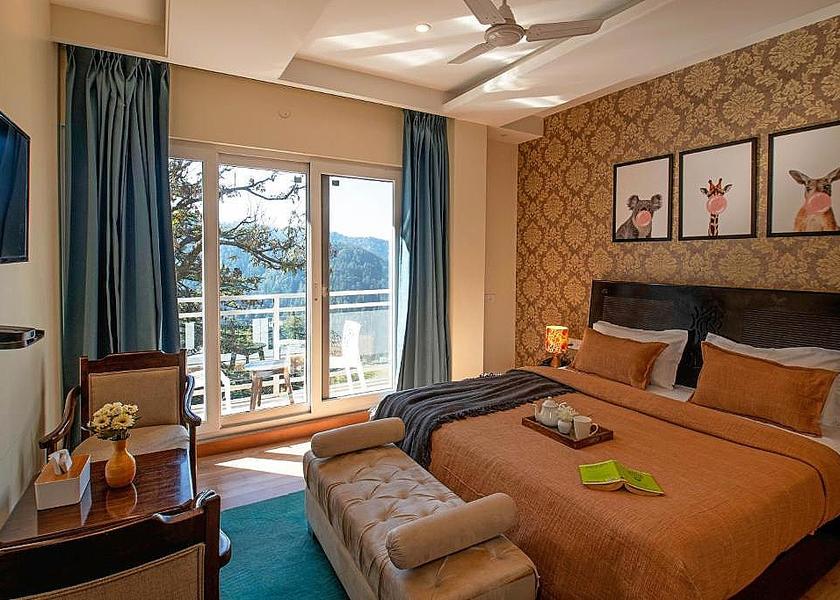 Himachal Pradesh Shimla Executive Room with Balcony and Valley View