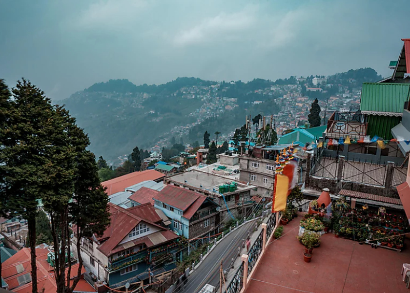 West Bengal Darjeeling Hotel View
