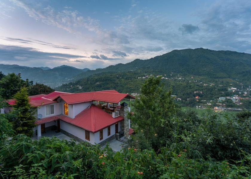 Uttarakhand Nainital Aerial View