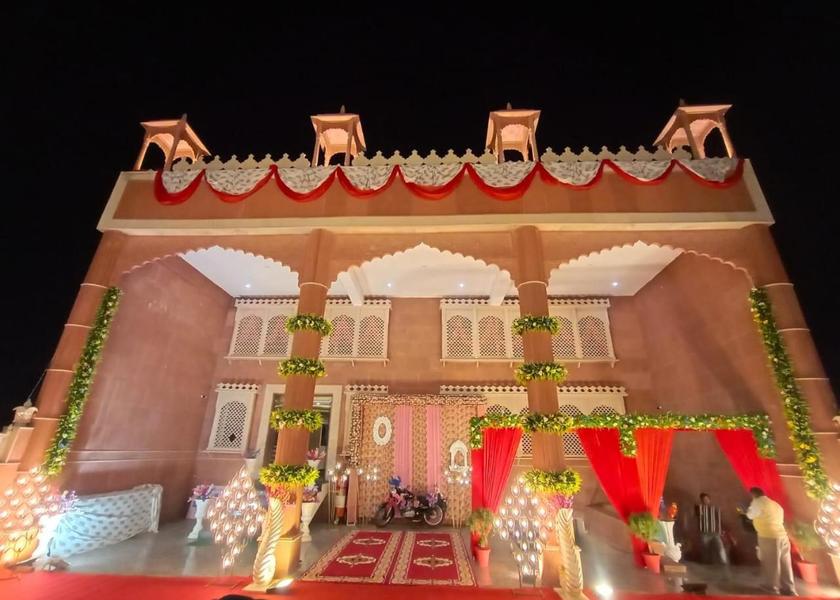 Madhya Pradesh Orchha Exterior view