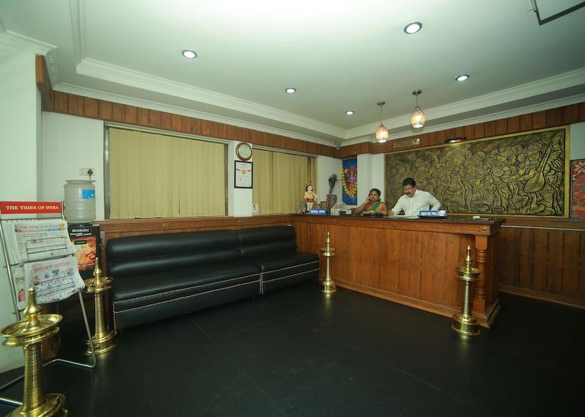 Kerala Guruvayur Lobby sitting area