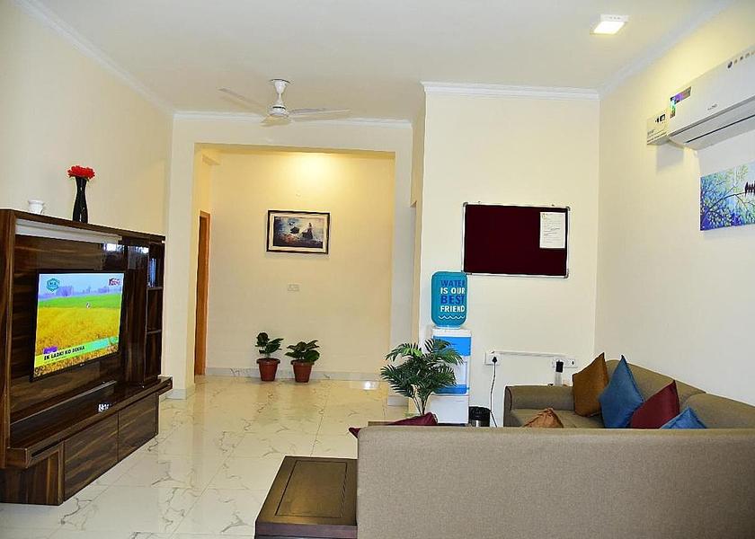 Haryana Gurugram shared lounge/tv area