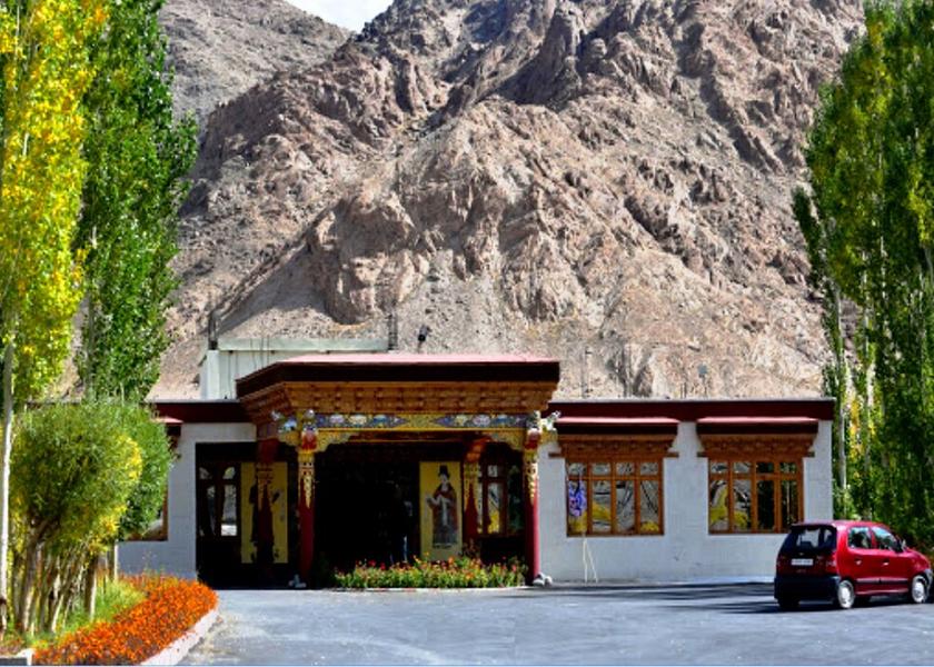 Ladakh Leh Front of property