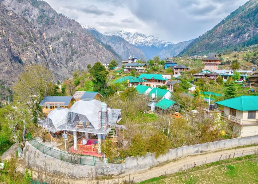 Himachal Pradesh Manali Hotel View