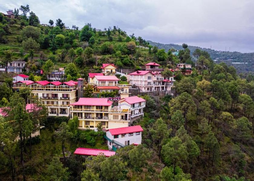 Himachal Pradesh Chail Hotel View