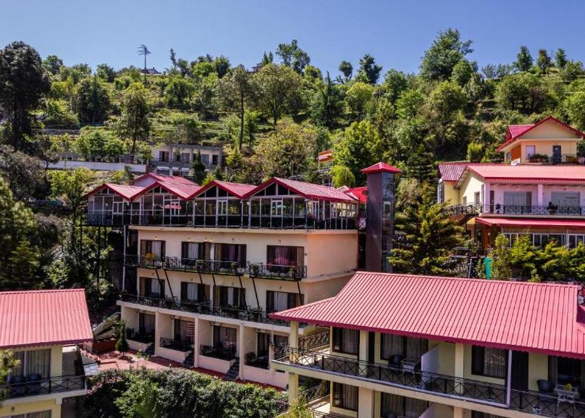 Himachal Pradesh Chail Hotel View