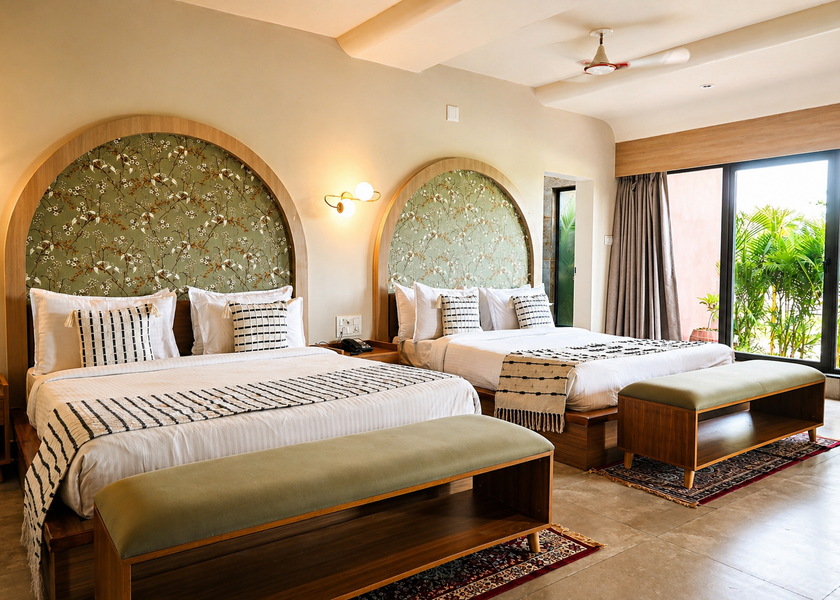 Gujarat Sasan Gir The Gathering Grove (Family Cottage With Bathtub)