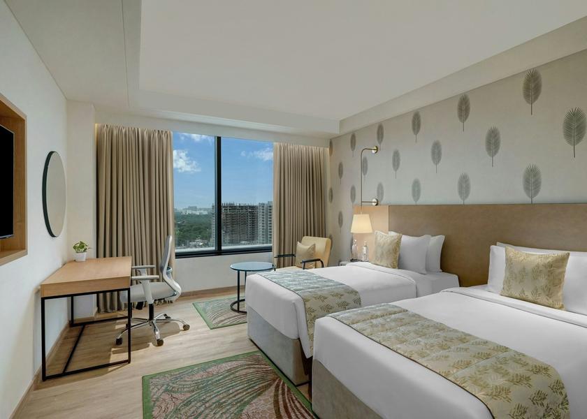 Gujarat Gandhinagar Twin Guest Room - Desk - TV