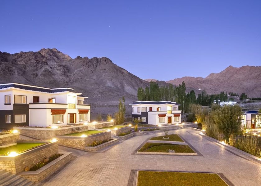 Ladakh Leh Hotel Exterior