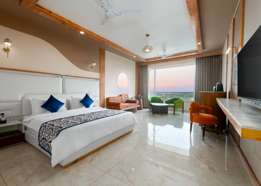 Goa Morjim Hotel View