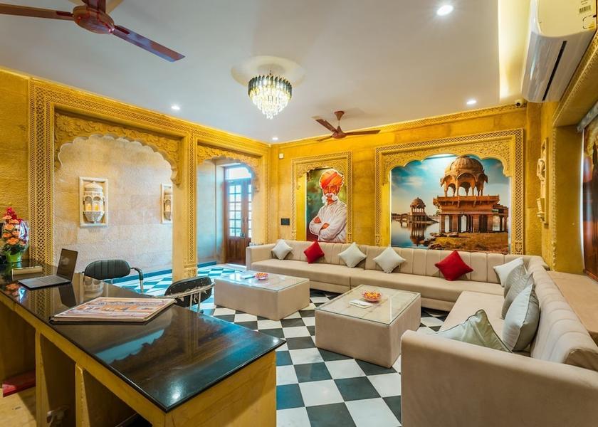 Rajasthan Jaisalmer Living area