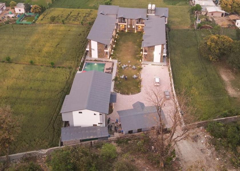 Uttarakhand Haldwani Aerial View