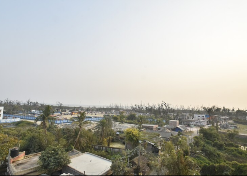 West Bengal Bakkhali Hotel View