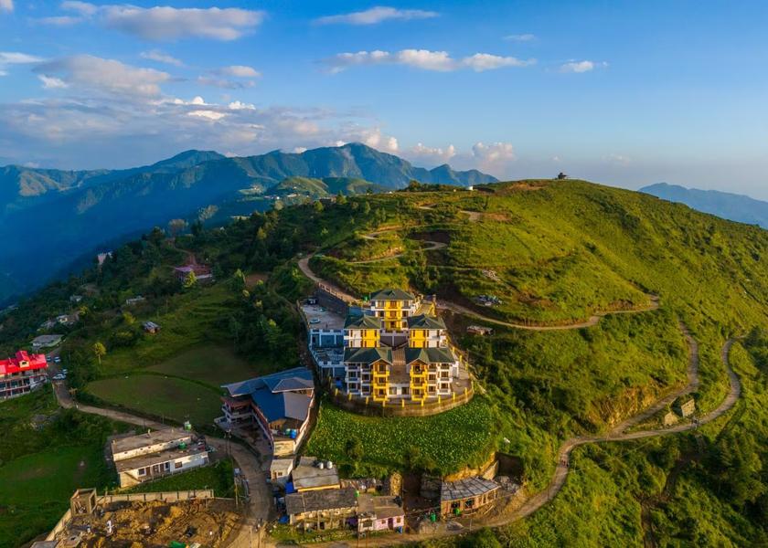 Uttarakhand Chakrata Aerial View
