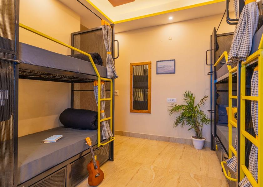Uttarakhand Chakrata Bed in 6 Bed Mixed Dormitory with Balcony and Mountain View