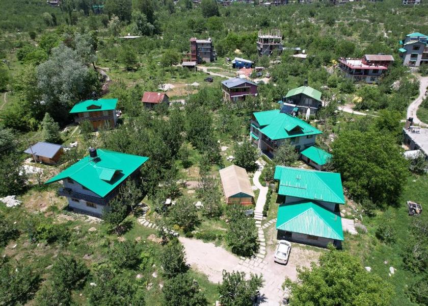 Himachal Pradesh Manali Hotel View