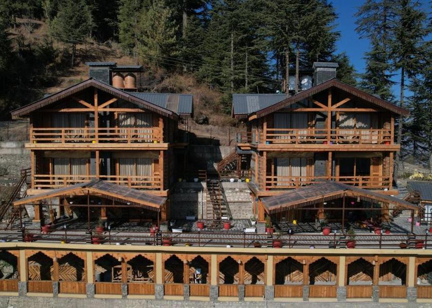 Himachal Pradesh Jibhi Hotel Exterior