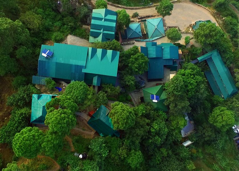 Himachal Pradesh Kasauli Hotel View