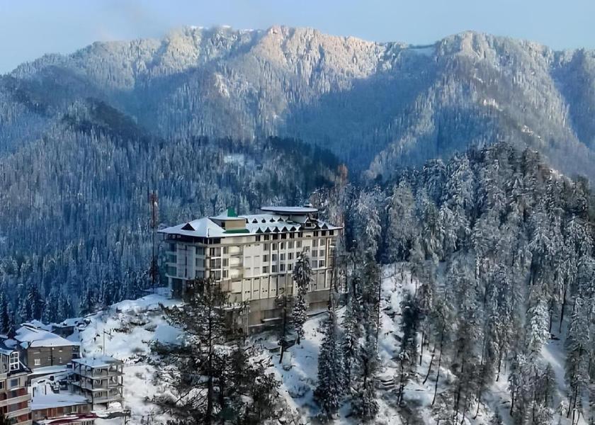 Himachal Pradesh Narkanda Aerial View