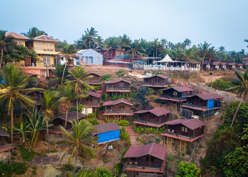 Goa Vagator Hotel View