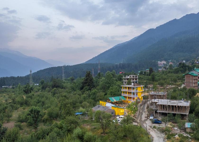Himachal Pradesh Manali Hotel View