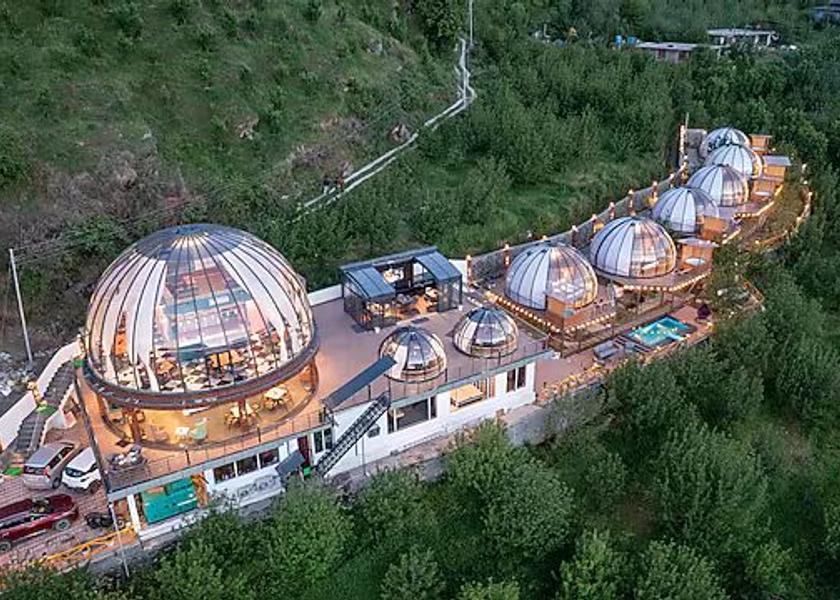 Himachal Pradesh Manali Hotel Exterior