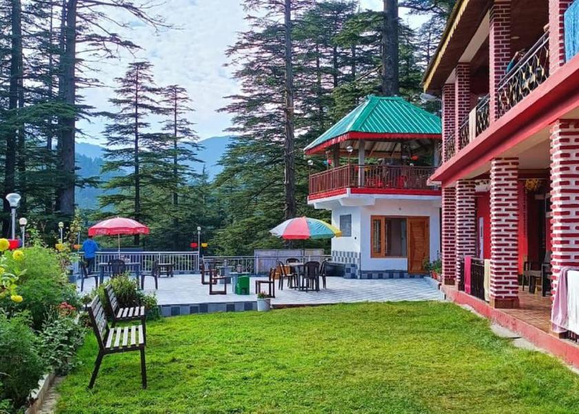 Himachal Pradesh Khajjiar Balcony/terrace