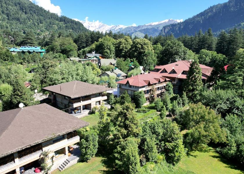 Himachal Pradesh Manali Hotel View