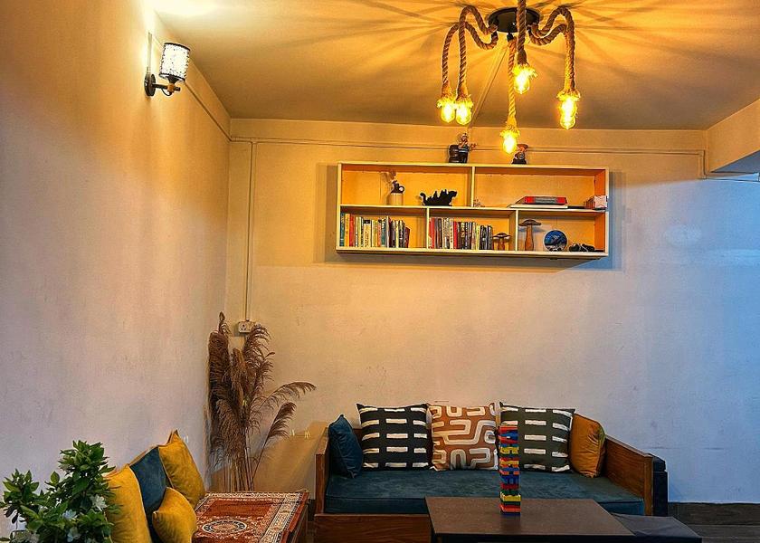 Sikkim Gangtok Shared lounge/TV area