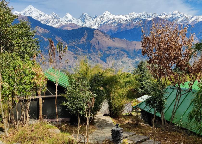 Uttarakhand Munsyari Hotel View