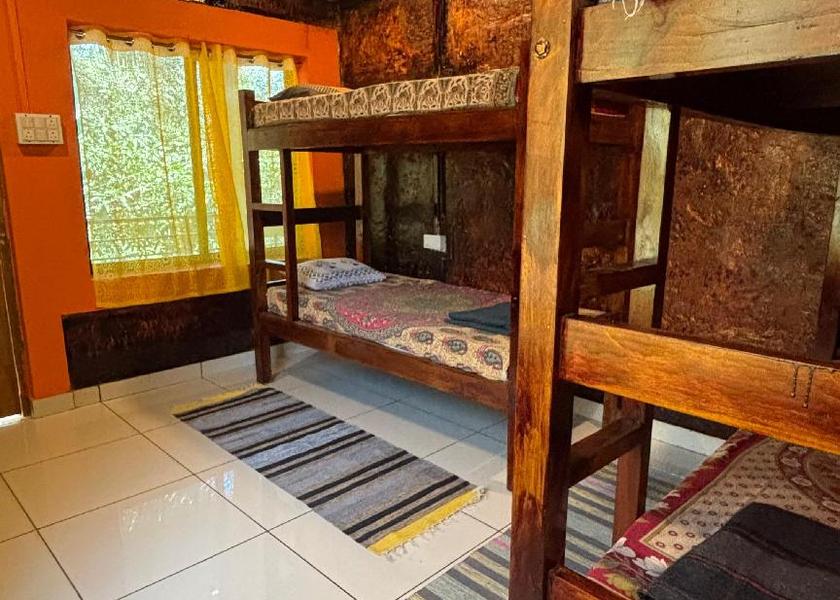 Karnataka Gokarna Bed in 4 Bed Mixed AC Dormitory Room with Ensuite Bathroom