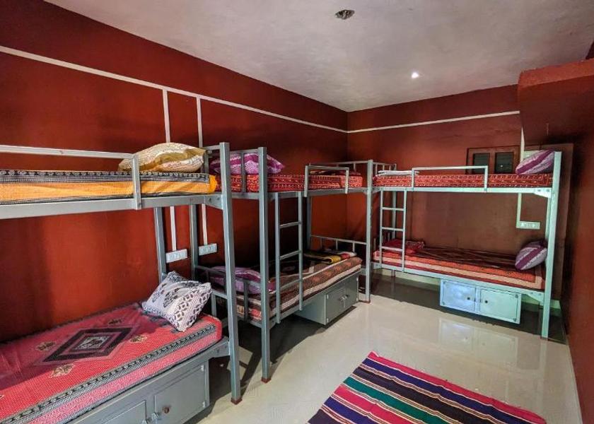 Karnataka Gokarna Bed in 4 Bed Mixed AC Dormitory Room with Ensuite Bathroom