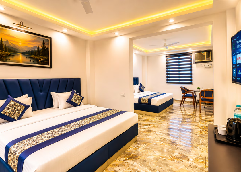 Haryana Faridabad Family Room ( Rs500swimming pool per pax per Hour )