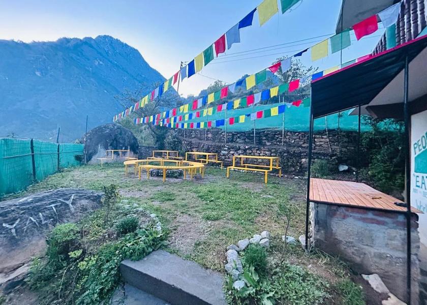 Himachal Pradesh Kasol Garden