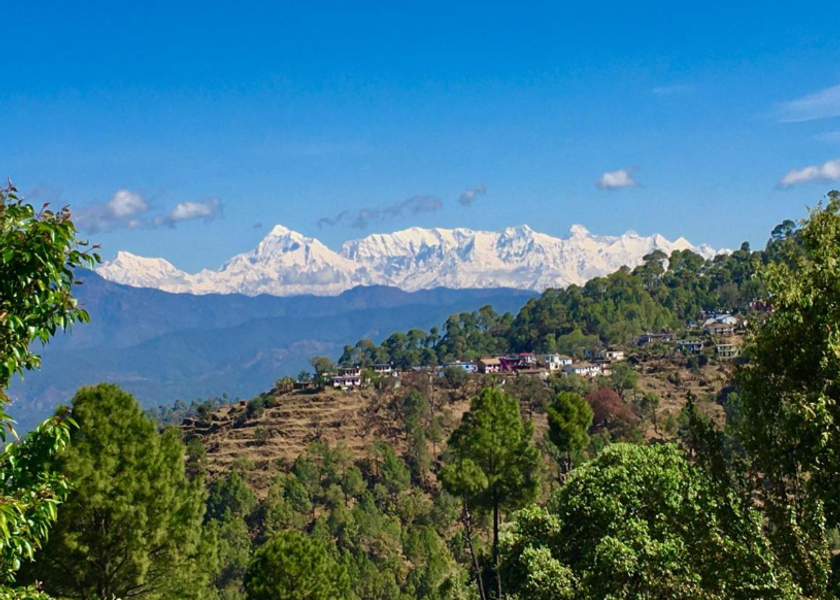 Uttarakhand Ranikhet Hotel View