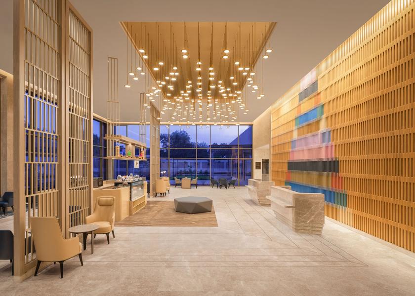 Tamil Nadu Trichy Lobby Perspective View