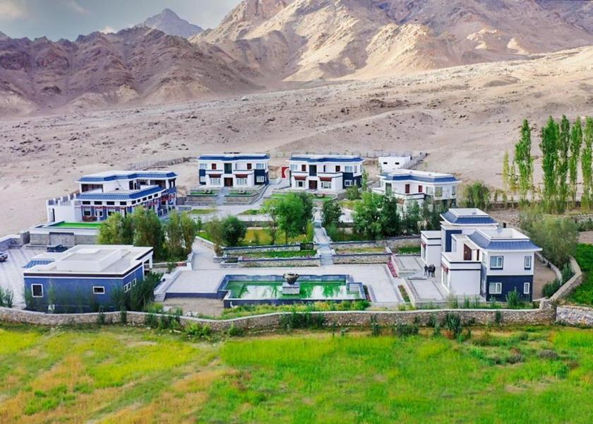 Ladakh Leh Hotel View