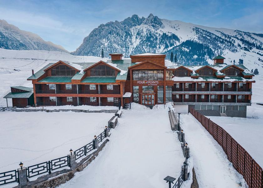 Jammu and Kashmir Sonamarg Hotel View, Exterior Day