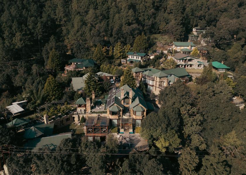 Uttarakhand Nainital Hotel View