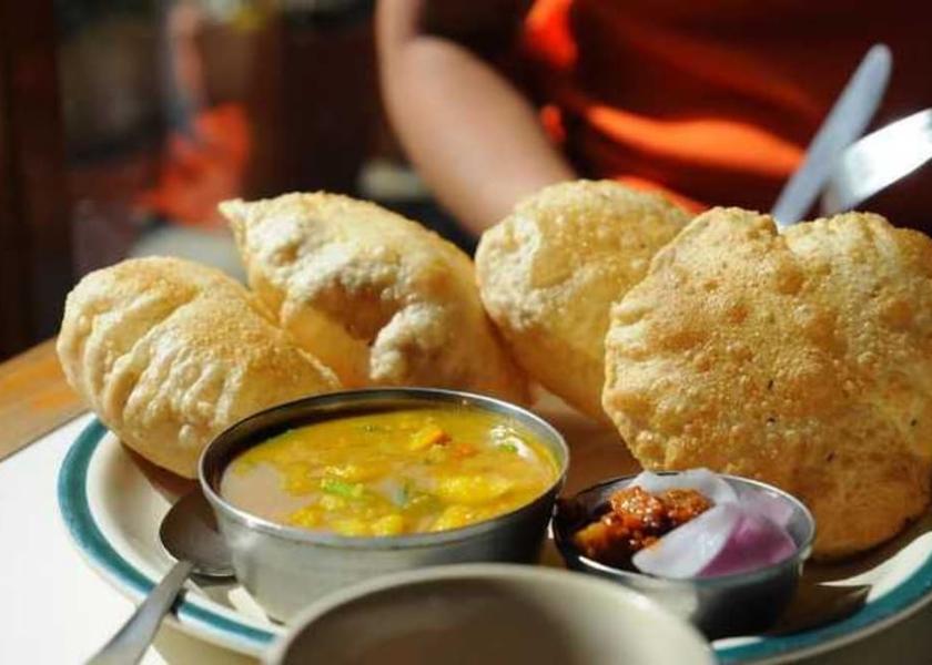 Uttarakhand Munsyari Breakfast meal