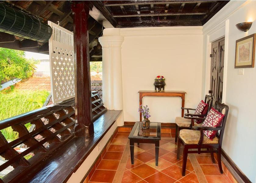 Kerala Kumarakom Balcony/terrace