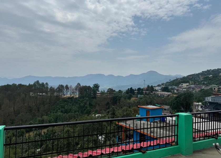 Uttarakhand Chaukori Hotel View