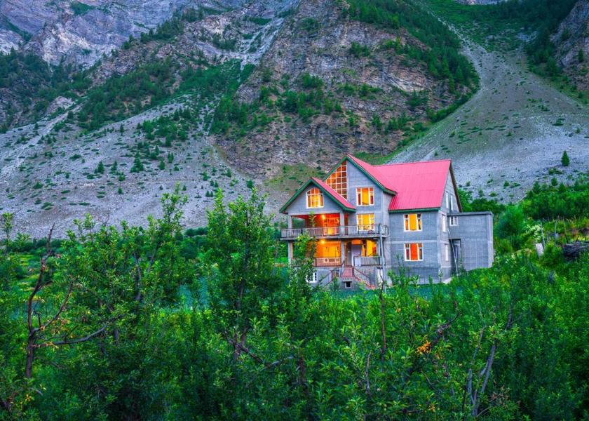 Himachal Pradesh Keylong Hotel View