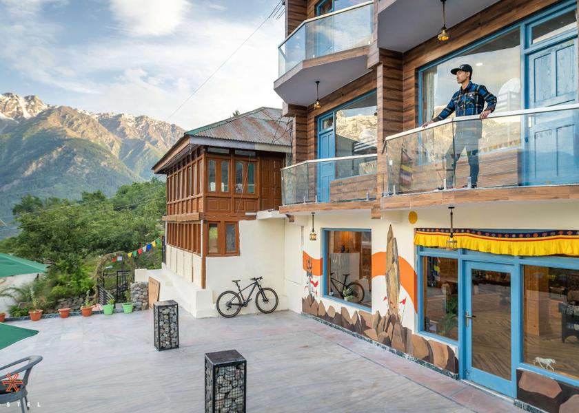 Himachal Pradesh Kalpa Exterior view