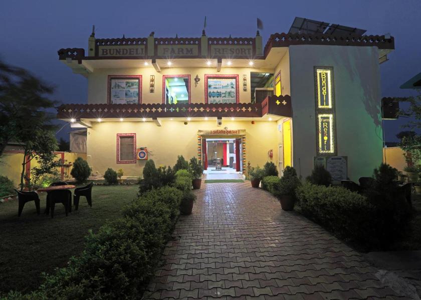 Madhya Pradesh Orchha Exterior view