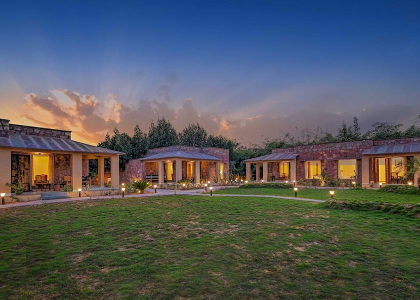 Rajasthan Ranthambhore Fort Garden view